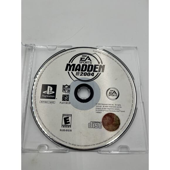 Madden NFL 2004 PlayStation 1 PS1 Michael Vick - Picture 3 of 5